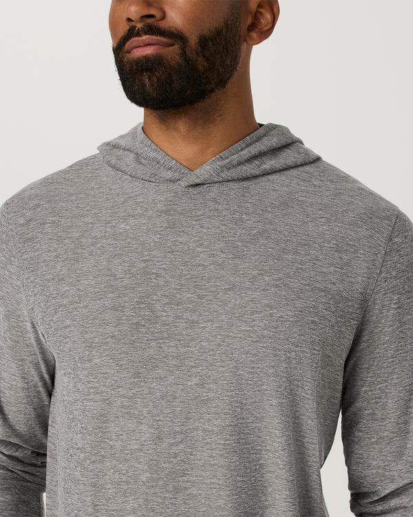 Strato Tech Hoodie | Heather Grey
