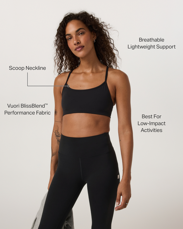 Vuori AllTheFeels™ Bra | Black