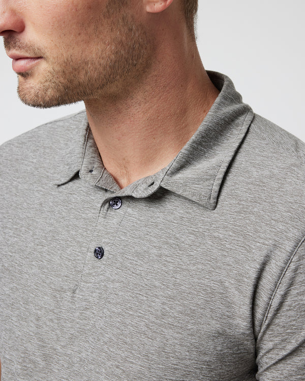 Strato Tech Polo | Heather Grey